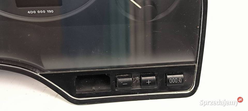 LICZNIK ZEGAR AUDI A8 D2 4D0919035C kujawsko-pomorskie Lipno