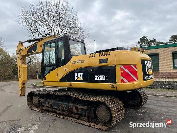 Koparka gasienicowa Caterpillar 323 D L mazowieckie Warszawa