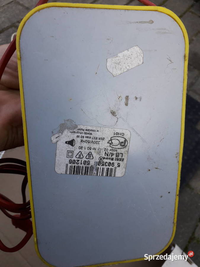 Lampka biurkowa kolorowa prl oryginał Zesi Nowe mazowieckie