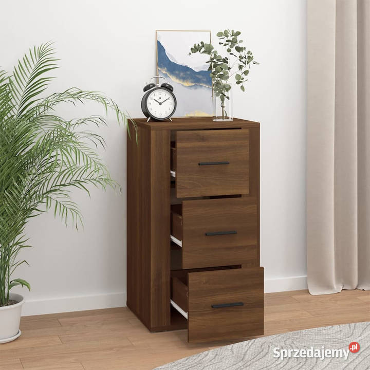Szafka brązowy dąb 40x33x70 materiał