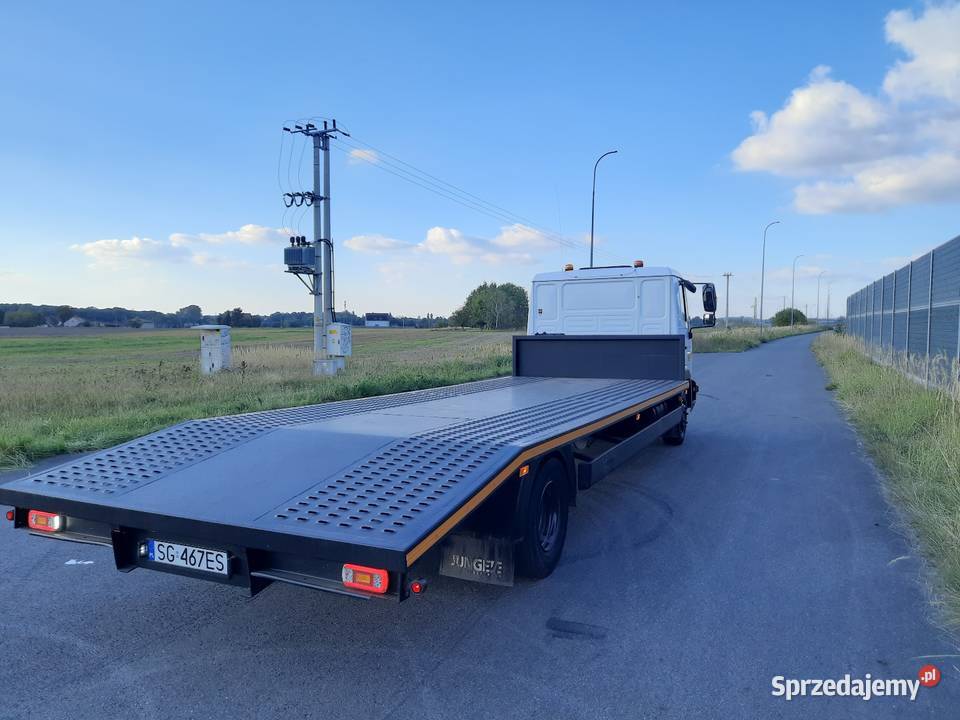 MAN LE 12180 Laweta Pomoc drogowa Napęd tylna oś śląskie Gliwice sprzedam