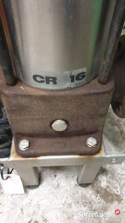 Pompa przemysłowa Grundfos Cr 16 pompa wody zachodniopomorskie Wolin sprzedam