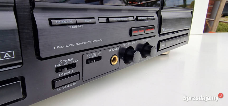 Kenwood magnetofon dwukasetowy KX W 2030 KXW2030 Międzychód