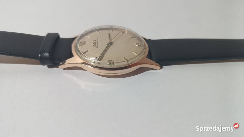 Zegarek Doxa AntiMagnetic złoto 585 Katowice