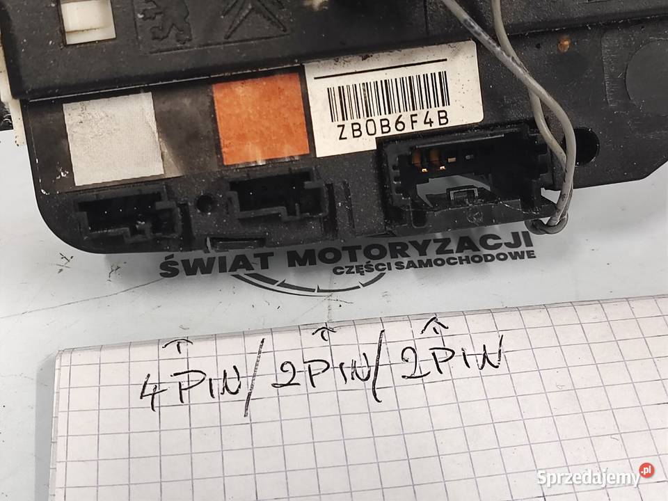 PEUGEOT 208 I 14r przełącznik zespolony taśma świętokrzyskie Kielce