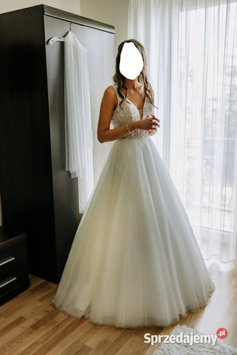 Przepiękna suknia ślubna Demetrios 1119 Kolekcja Stoczek Łukowski