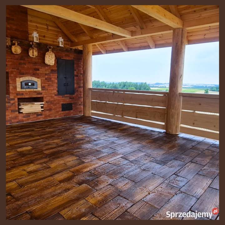 Deska na taras betonowe drewno na taras deska śląskie Katowice sprzedam