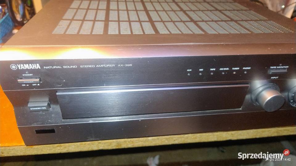 yamaha AX 396 grający 2x60W wzmacniacz Wzmacniacze i pokrewne łódzkie