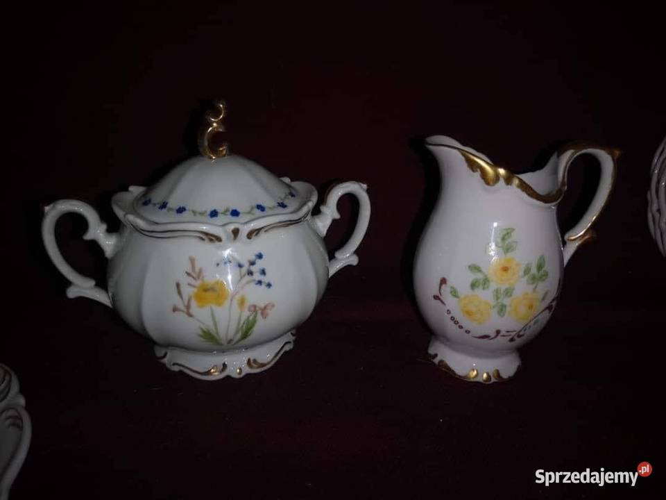 Filiżanka z talerzkiem Tirschenreuther Porcelana i szkło Gdańsk