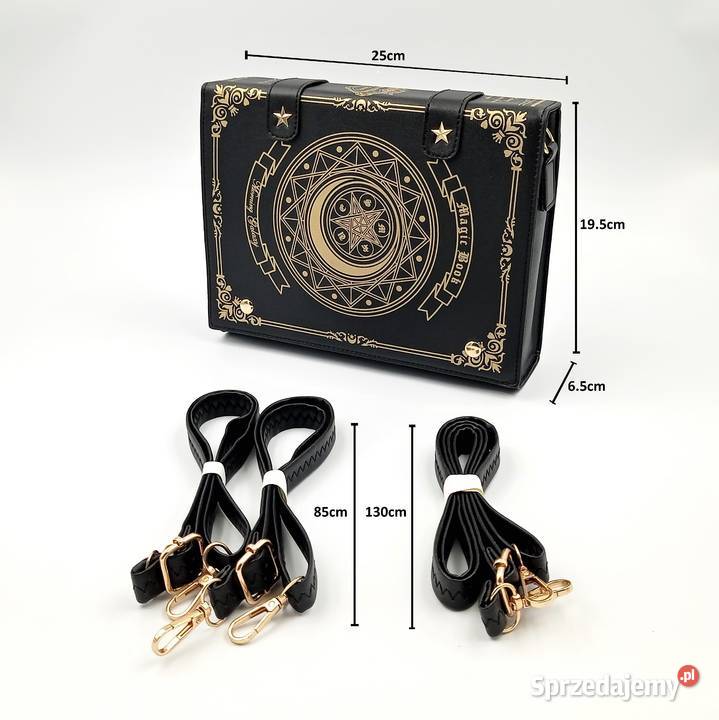 Torba plecak na ramie sórzana czarna księga Zawiercie sprzedam