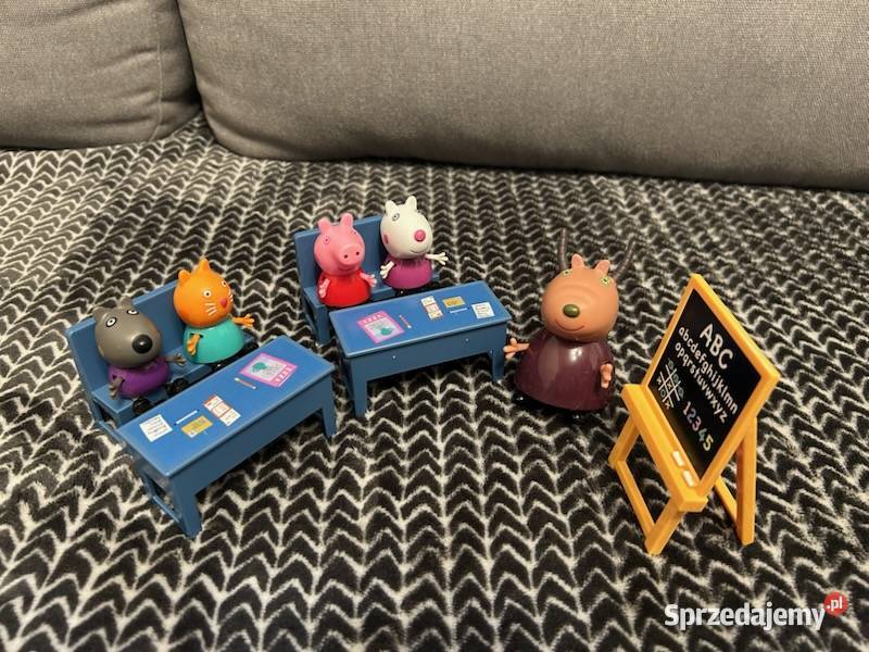 Świnka Peppa kamper klasa kuchnia książeczki Gliwice