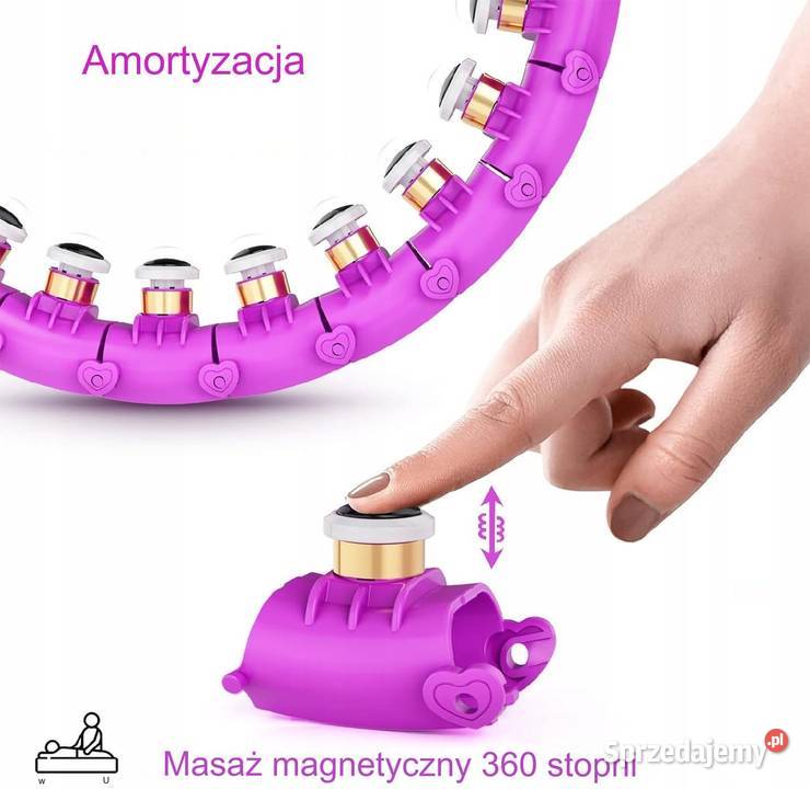 Hula Hop Z Wypustkami Spmove 45 Różowy Dorosłych śląskie Pyskowice