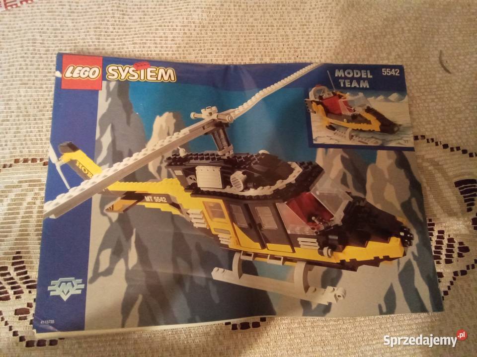 Lego system helikopter instrukcja 5542 mazowieckie Warszawa