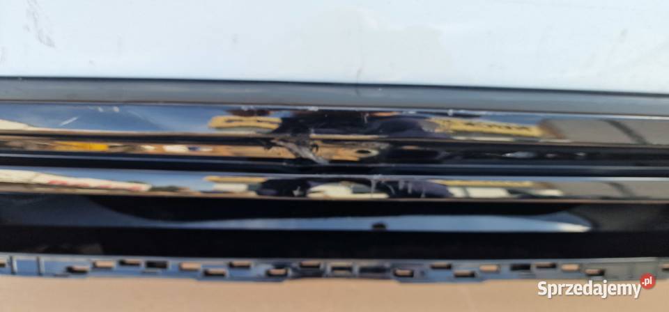 VW TOUAREG 7P RLINE ZDERZAK TYŁ DYFUZOR CHROM Bieleń