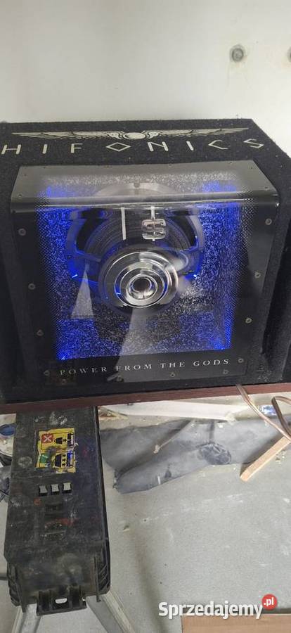 Skrzynia basowa hifonics 600watt 300rms Brunary
