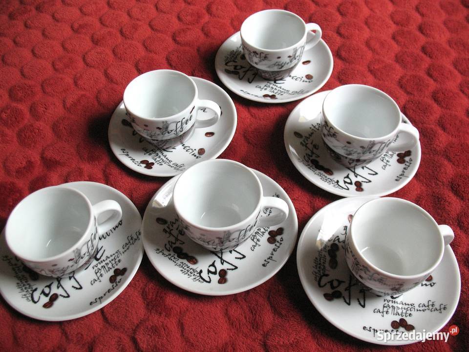 Filiżanka do espresso Filiżanka i spodek komplet mazowieckie