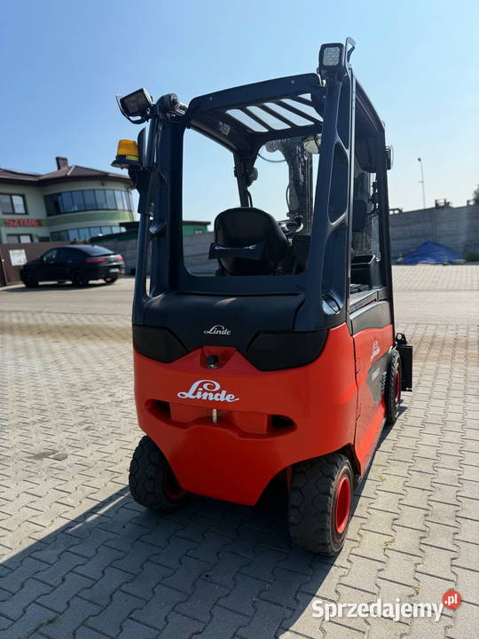 wózek widłowy elektryczny LINDE E25H Triplex Działoszyn sprzedam