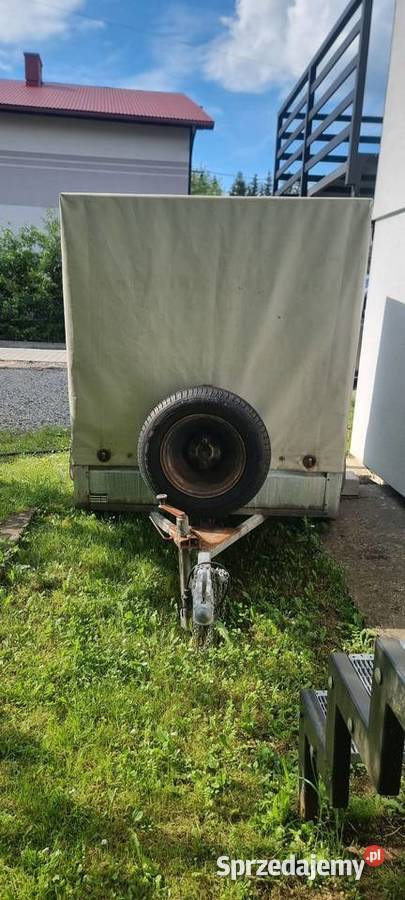 Przyczepka lekka DMC 750 Solidna z plandeka podkarpackie Brzozów