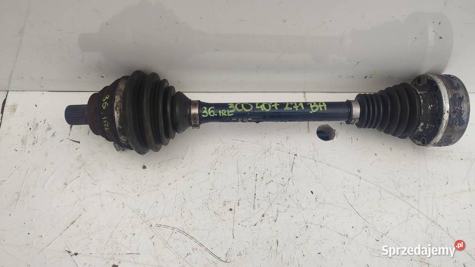 36IRL 3C0407271BA VW PASSAT B6 TOURAN Półosie Włoszczowa sprzedam