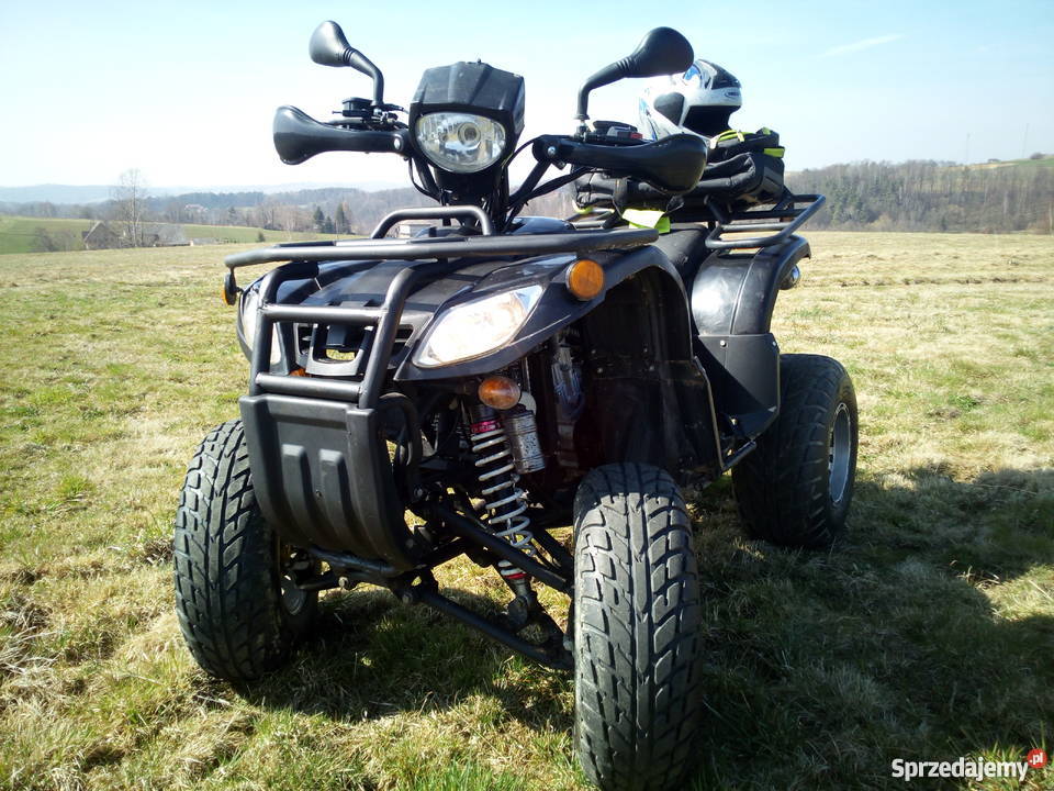 Quad EGL sprowadzony z Niemiec kufry Motoryzacja małopolskie Bobowa