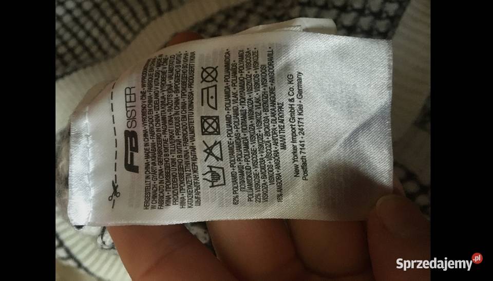 YORKER nowy miły ciepły miękki Sweter z Wełną Leszno sprzedam