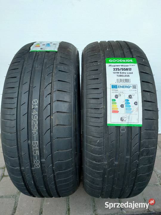 SPRZEDAM OPONY LETNIE 22555R17 Białobrzegi