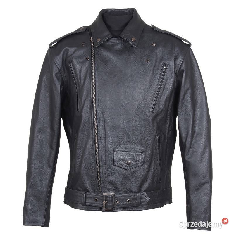 KURTKA SKÓRZANA KLASYCZNA na CHOPPERA 2XL Mrągowo