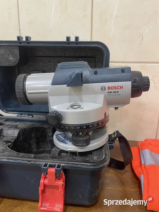 Niwelator optyczny Bosch GOL 20D statyw Tychy