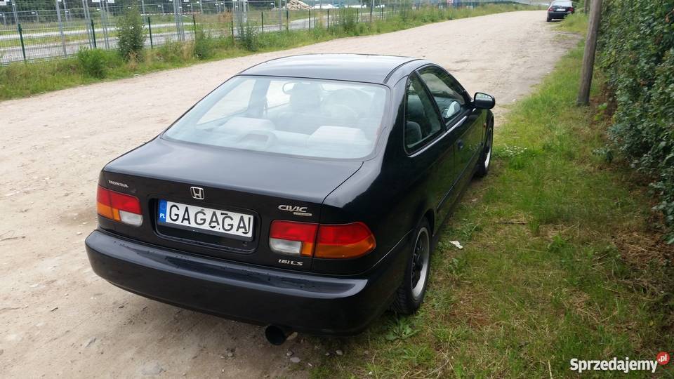 Honda Civic Coupe EJ6 16 Czarna perła przedlift poduszka powietrzna Gdynia