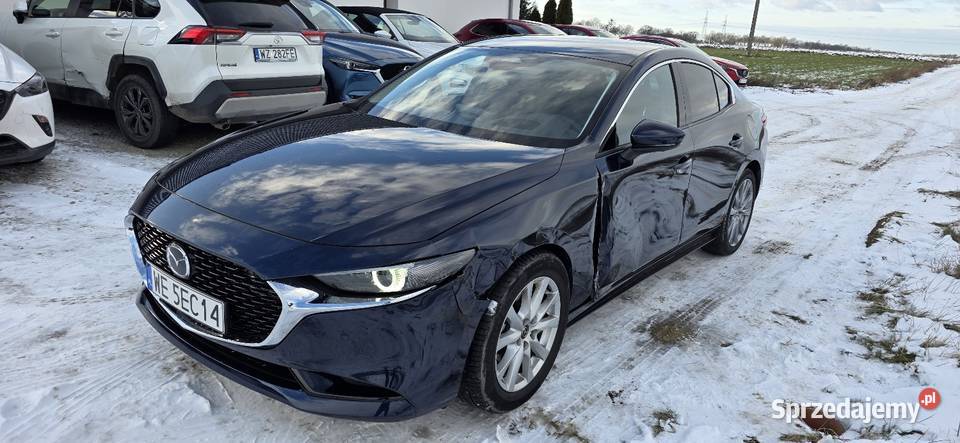 Mazda 3 20 150 MHybrid salon Polska światła przeciwmgielne opolskie Strzelce Opolskie sprzedam