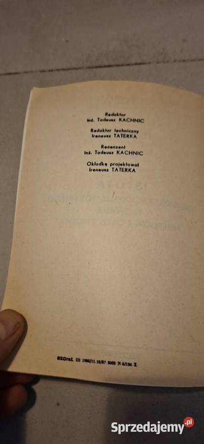 Pierwsze wydanie 1987 Istota projektu Antykwariat Antykwariat Łęczyca