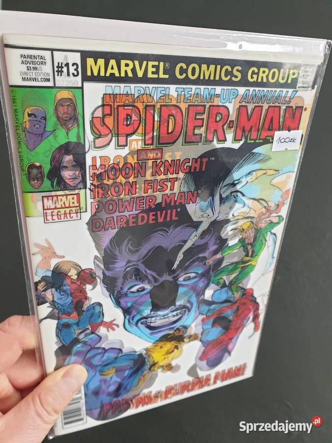 Marvel TeamUp Annual SpiderMan Jessica Jones Gdynia
