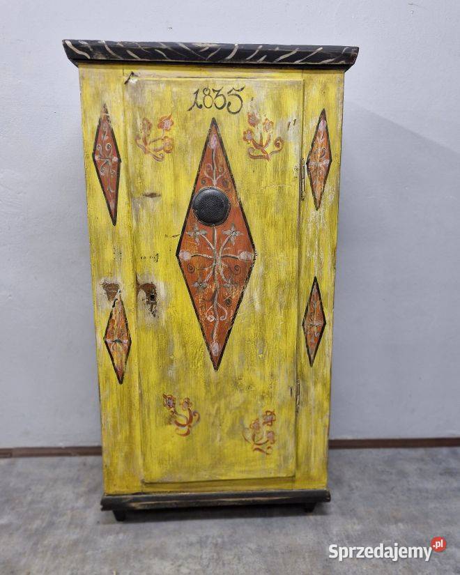 Oryginalna Śląska Szafa Chlebowa z 1835 r Marki