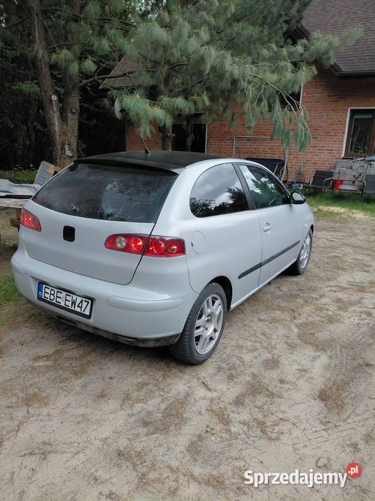 Seat Ibiza 6L 19tdi ATD malowany wałkiem manualna Zelów