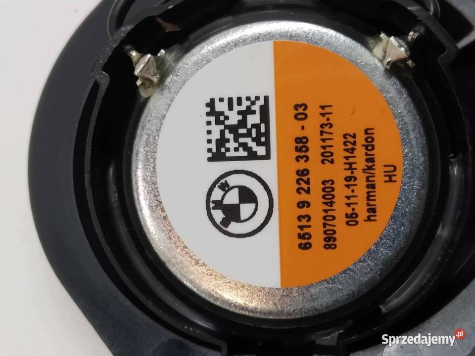 GŁOŚNIK 9226358 KOMPLET HARMAN KARDON Bmw Seria sprzedam