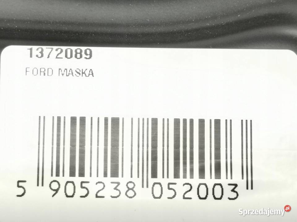 MASKA POKRYWA KOMORY SILNIKA FORD C 20032007 osobowe lubelskie