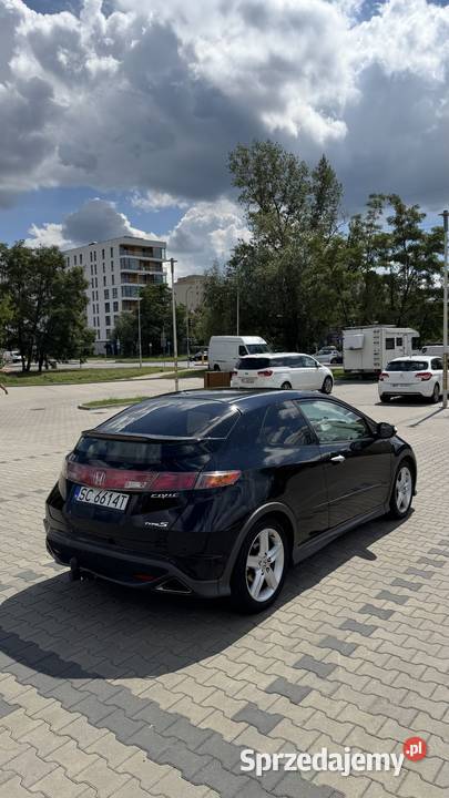 Honda Civic VIII Type S 18 iVTEC Rok produkcji 2007 mazowieckie