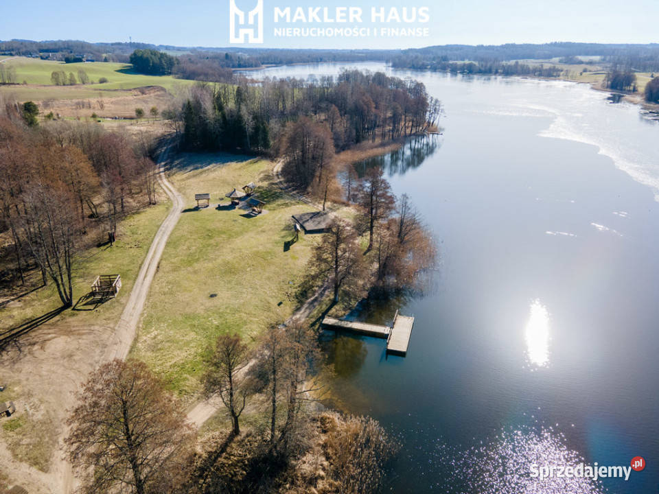 Kiepojcie Działka rekreacyjna jeziorem