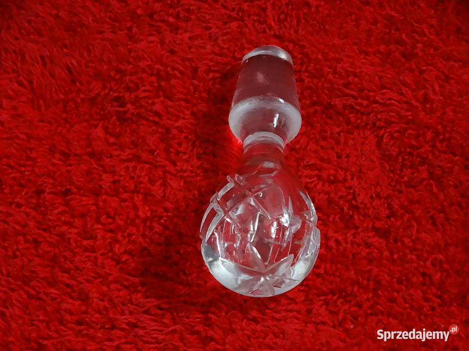 Unikalny Kryształowy KarafkoDzbanek Vintage Biłgoraj