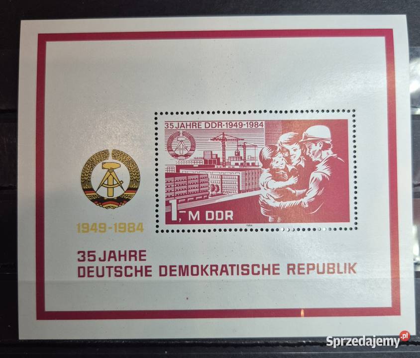 Znaczki pocztowe DDR blok Wałbrzych