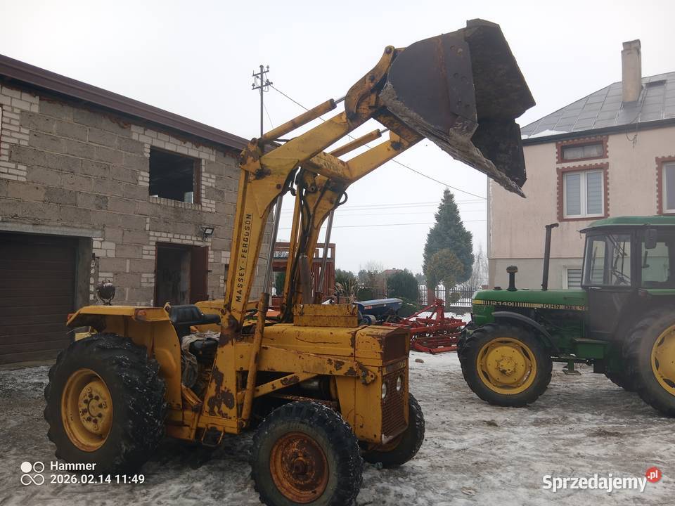 Ładowarka traktor z turem MF Massey Ferguson Bulkowo sprzedam