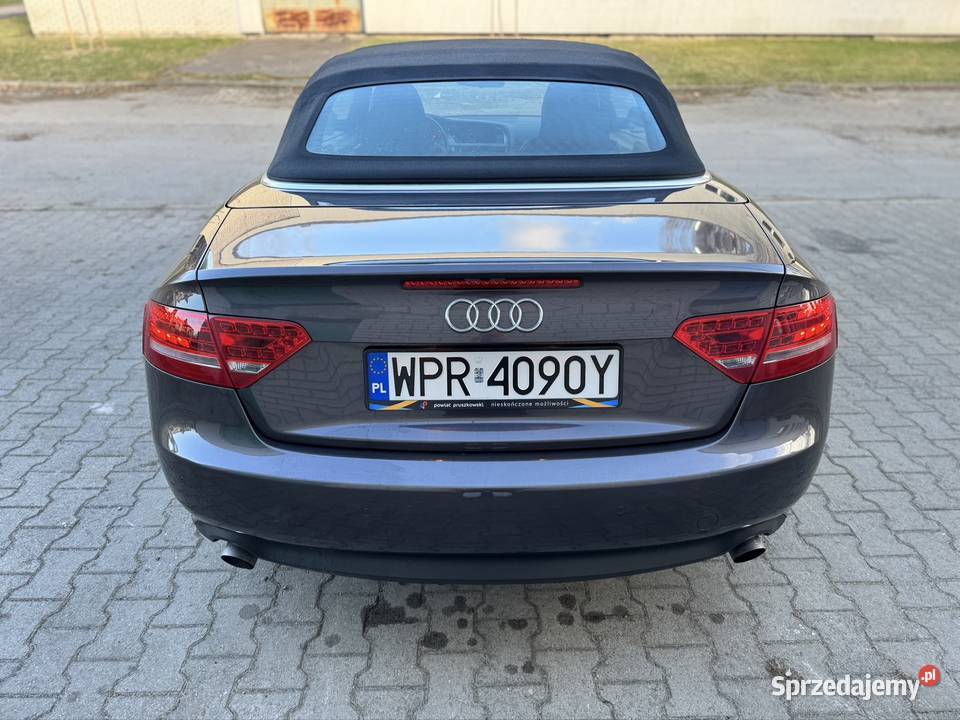 Audi A5 S LINE Kabriolet Automat 20TFSI BANG światła przeciwmgielne Pruszków