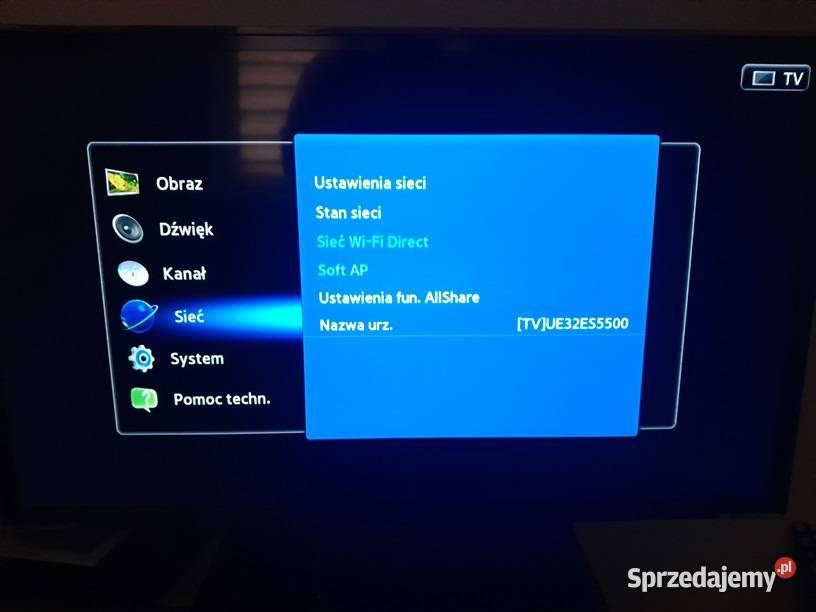 Telewizor Samsung UE32ES5500W stan podkarpackie Nowa Dęba sprzedam