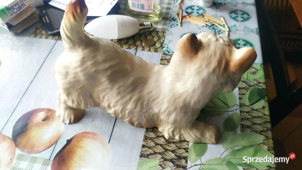 Figurka porcelanowa piesek Gołowierzchy sprzedam