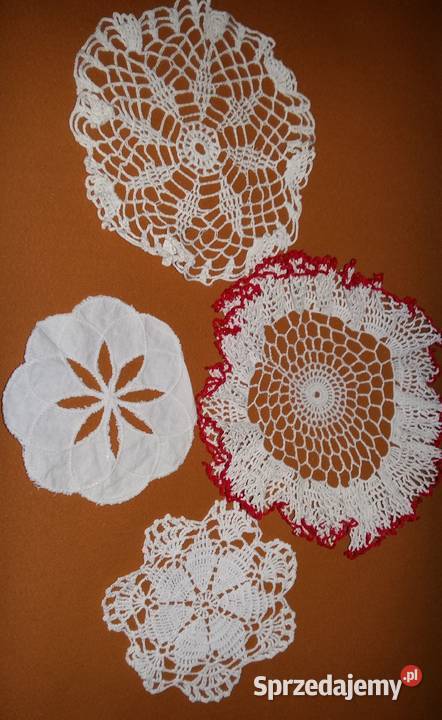 Serwetka szydełkowa serweta serwetki RĘKODZIEŁO Łódź