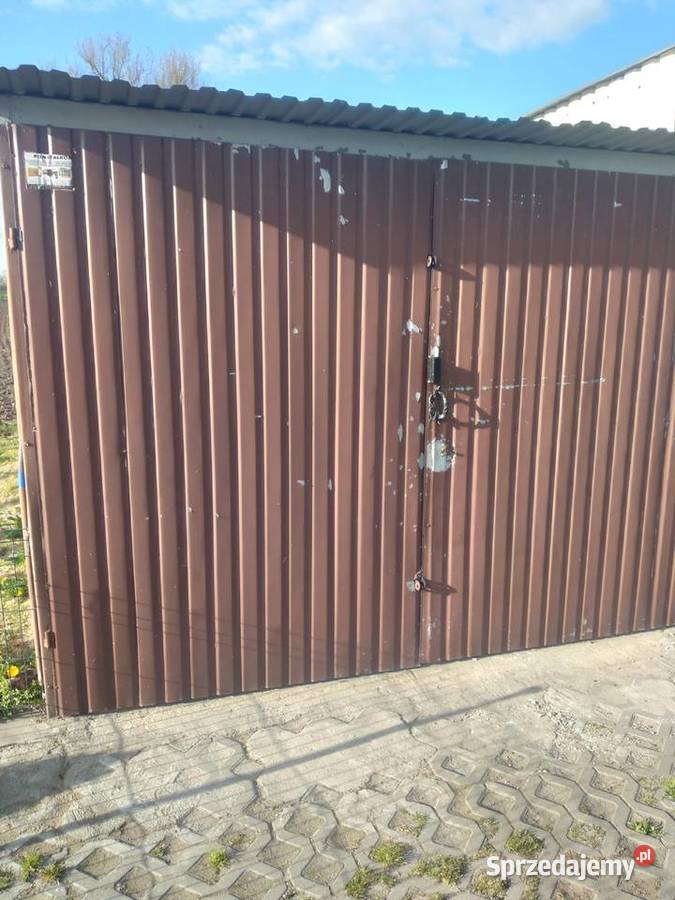 Garaż blaszak 3x5 Osięciny