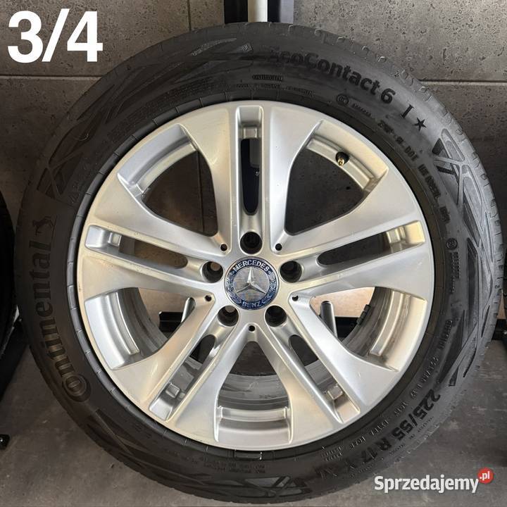 17 Mercedes w212 OEM oryginał koła felgi komplet Samochodowe Lubasz