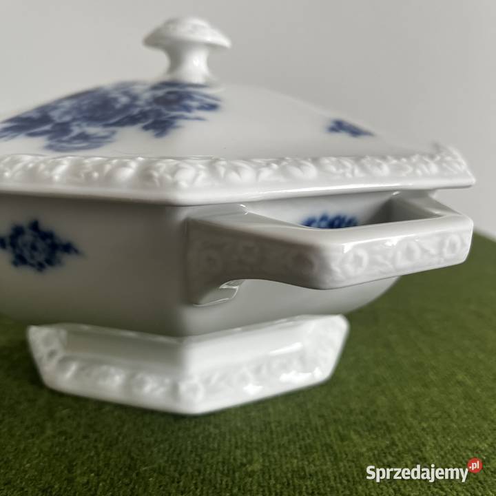 Waza Rosenthal Maria niebieskie róże Porcelana i szkło sprzedam