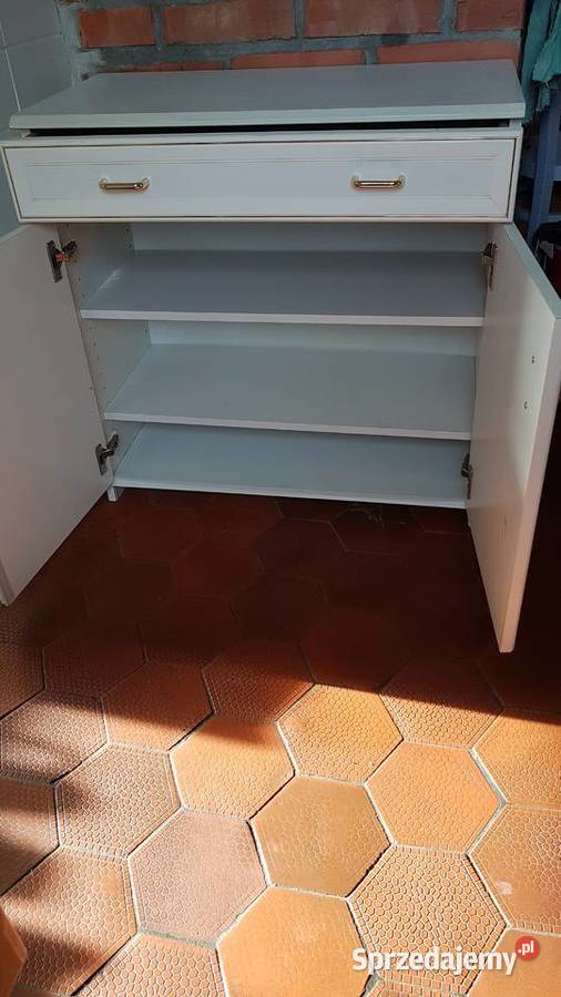 szafka biała z szufladą sprzedam
