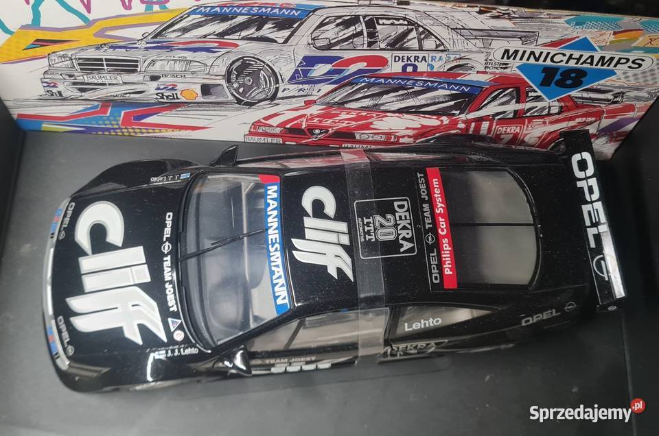 Model UT Minichamps 118 Opel Calibra V6 DTM 1995
